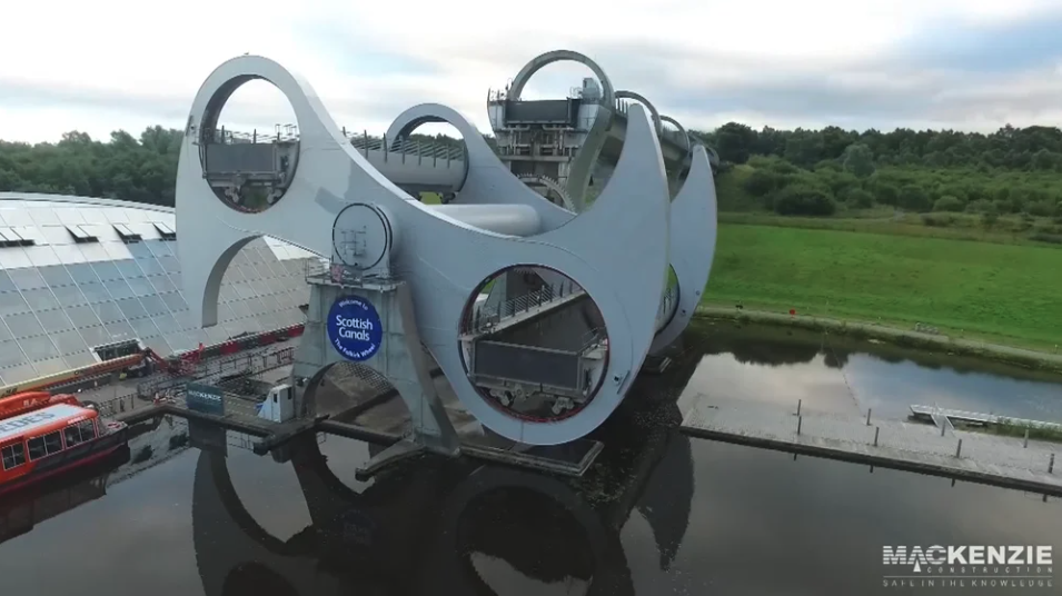 Restoring an iconic Scottish landmark: The Falkirk Wheel