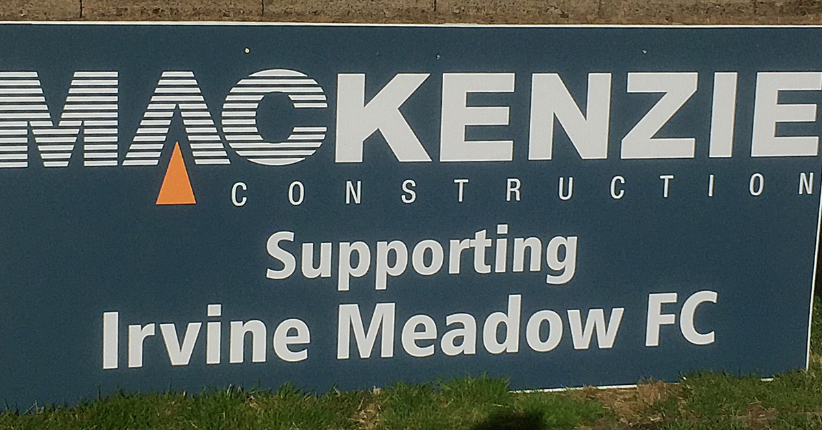 Supporting Irvine Meadow Football and Community Club