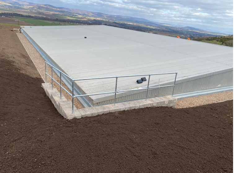 A Treated Water Storage asset that has undergone structural refurbishment